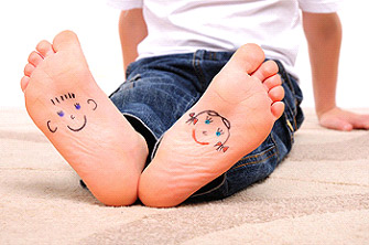 Pediatric Foot Care in the Toronto, Scarborough, Markham, Richmond Hill, Oshawa, Vaughan, Brampton, Mississauga, Oakville Ontario areas